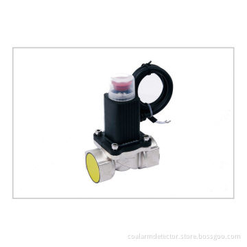 Gas Emergency Shut Electromagnetic Valve Dn15 / 20 / 25 For Fire Fighting Accessories